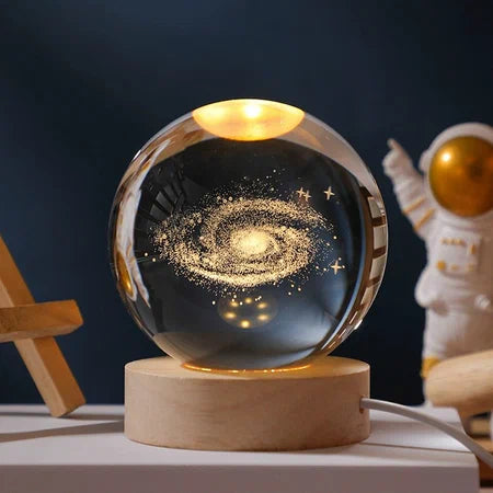 WONDER SPACE GALAXY CRYSTAL LAMP