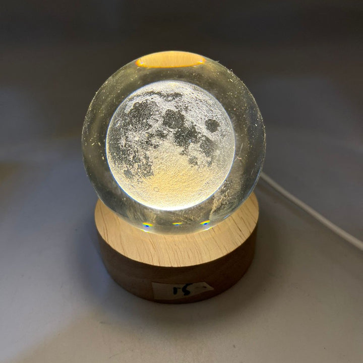 3D CRYSTAL MIGHTY MOON BALL LAMP