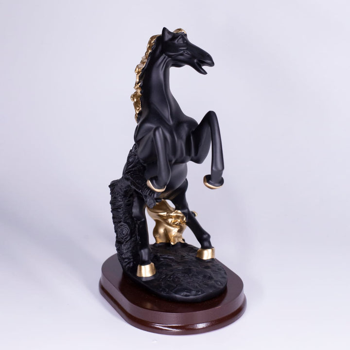 Elegant Resin Stallion - Artistic Home & Office Decoration