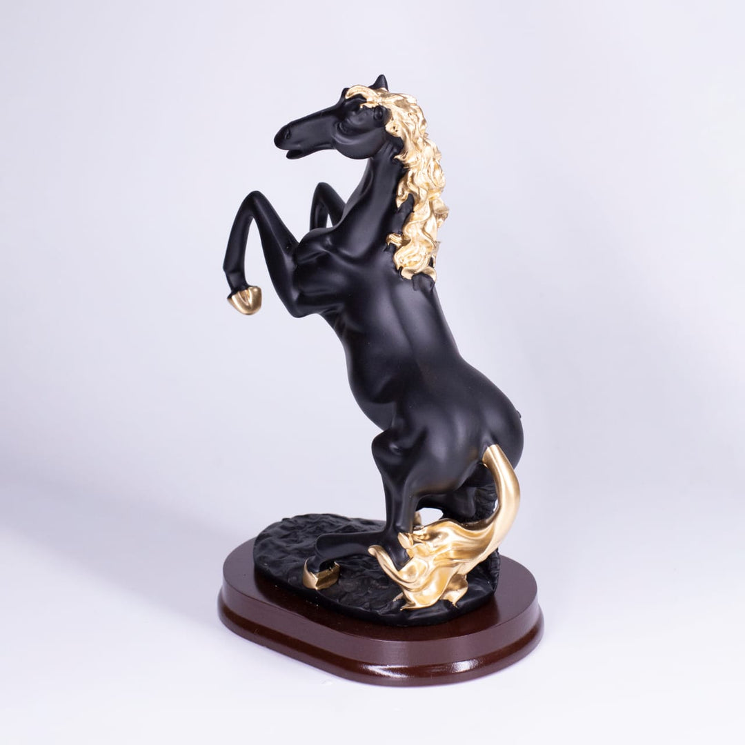 Elegant Resin Stallion - Artistic Home & Office Decoration