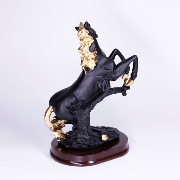 Elegant Resin Stallion - Artistic Home & Office Decoration