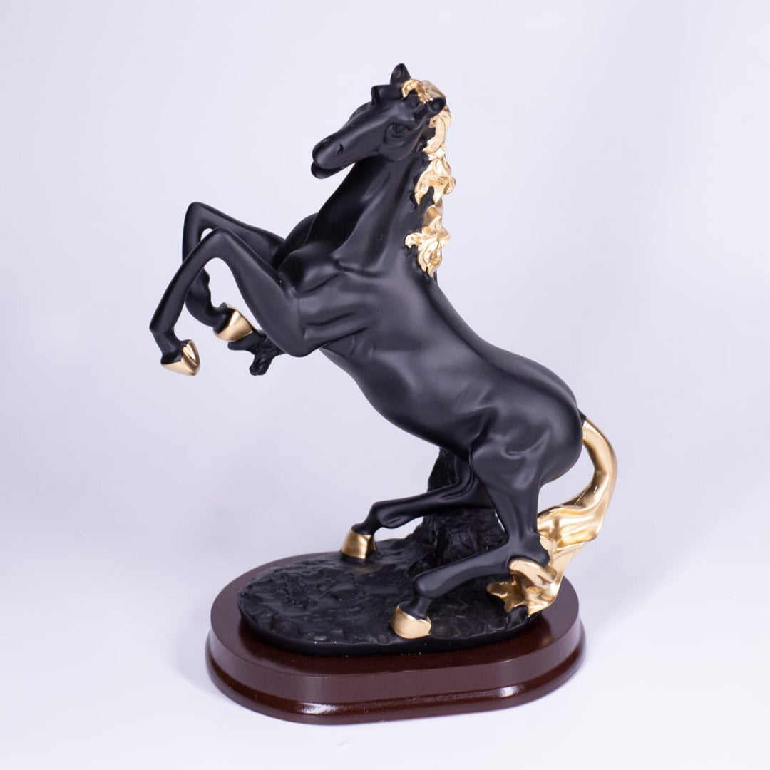 Elegant Resin Stallion - Artistic Home & Office Decoration