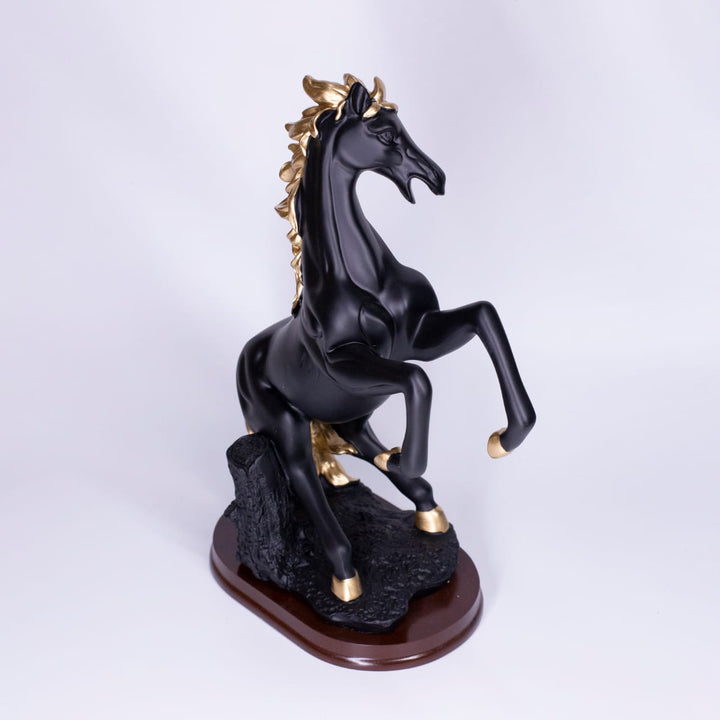 Elegant Resin Stallion - Artistic Home & Office Decoration