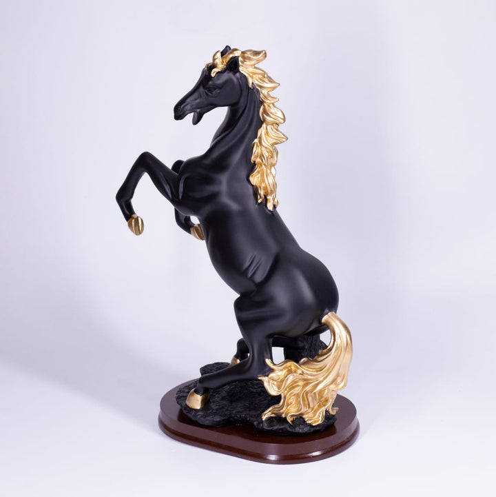 Elegant Resin Stallion - Artistic Home & Office Decoration