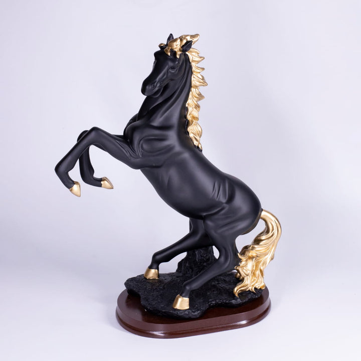 Elegant Resin Stallion - Artistic Home & Office Decoration