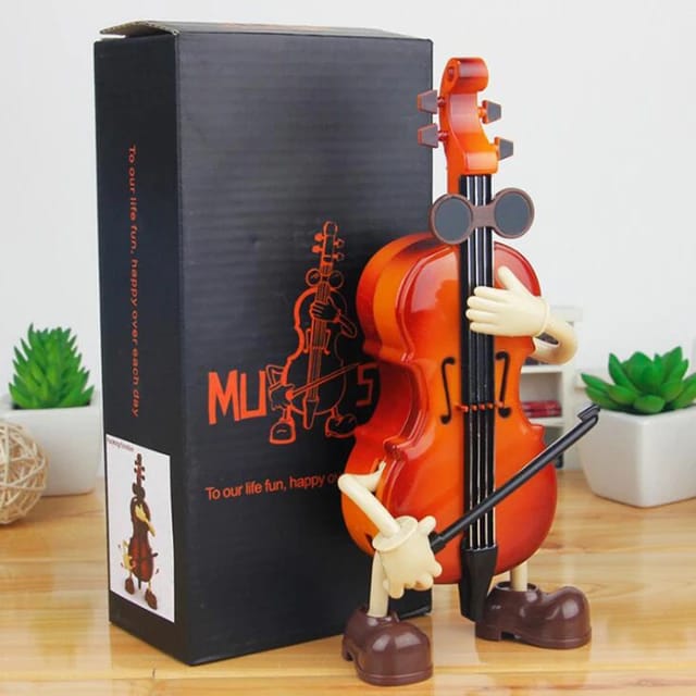 Creative Rocking Violin Music Box