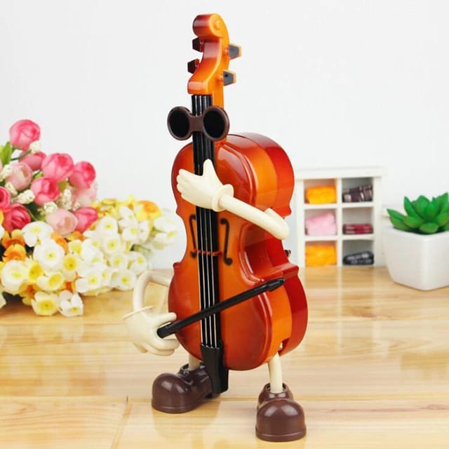 Creative Rocking Violin Music Box