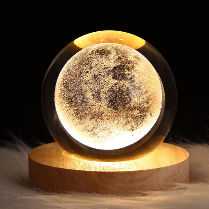 3D CRYSTAL MIGHTY MOON BALL LAMP